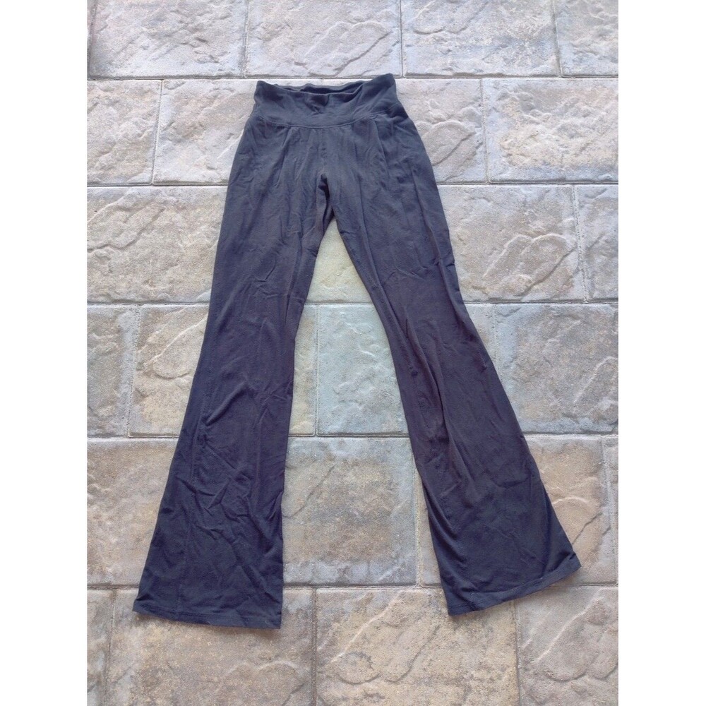 abercrombie kids Black Girls  Wide Leg Leggings